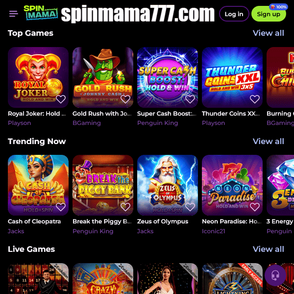 Spinmama - Przyjemność gier w kasynie online Spinmama - Przyjemność gier w kasynie online